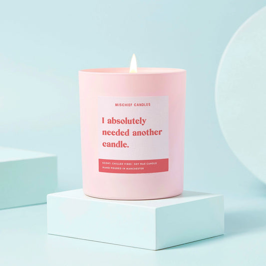 'I needed another candle' Candle