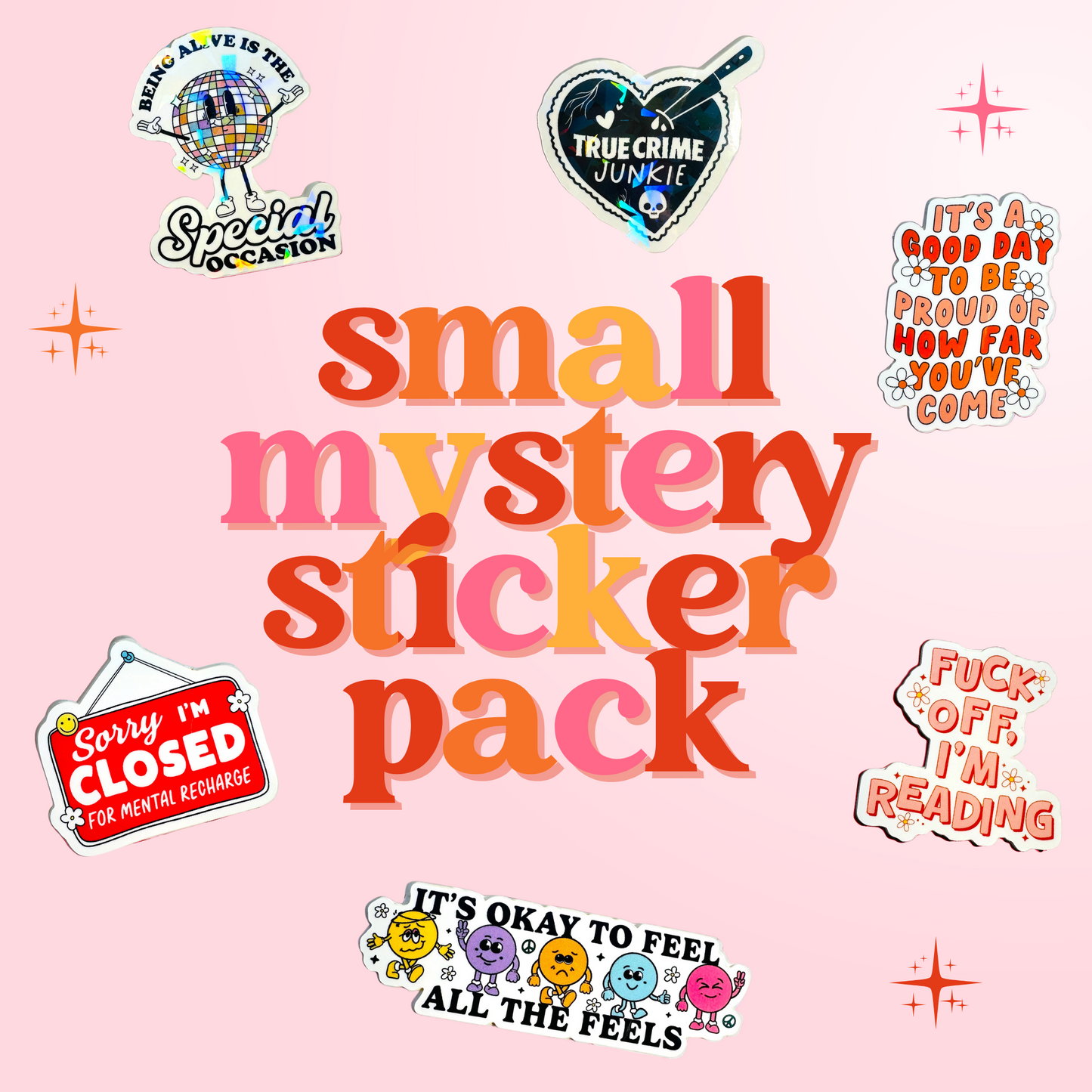 Small Mystery Sticker Pack