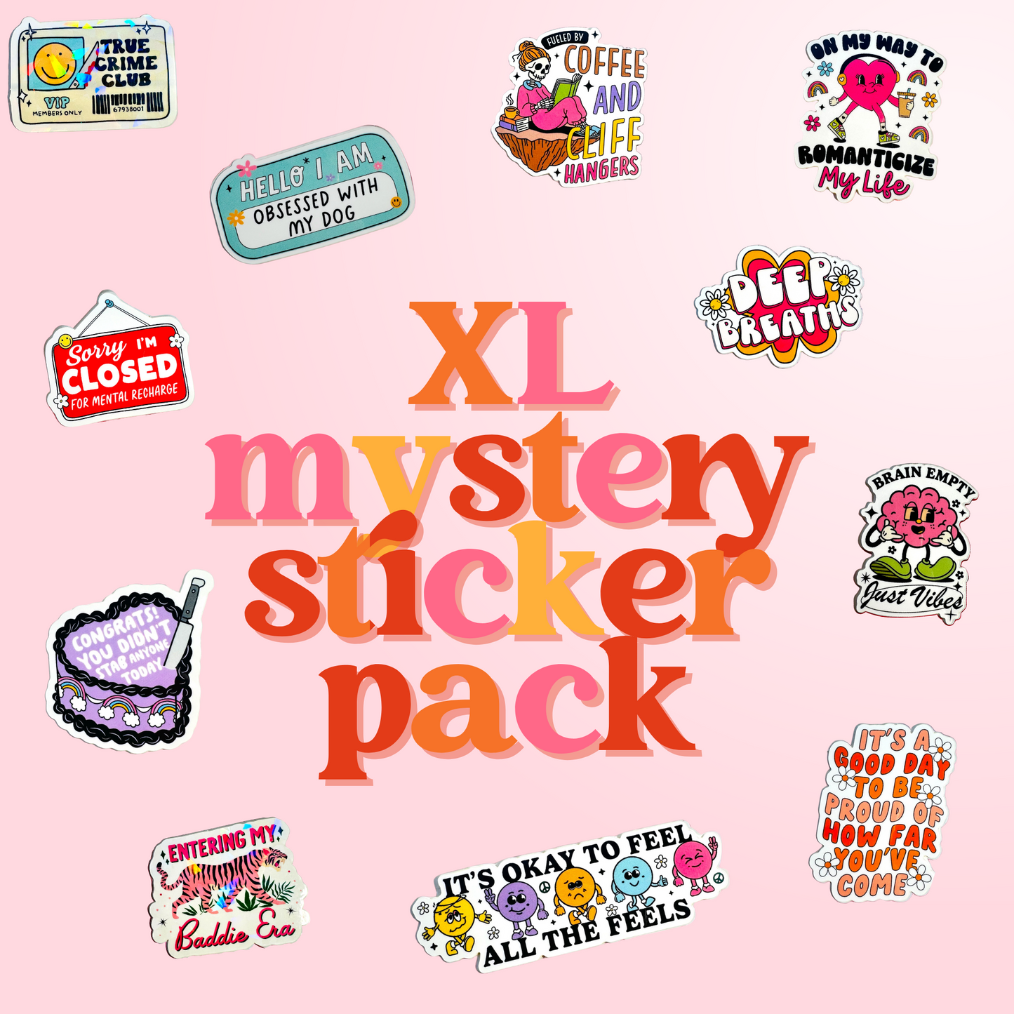 XL Mystery Sticker Pack