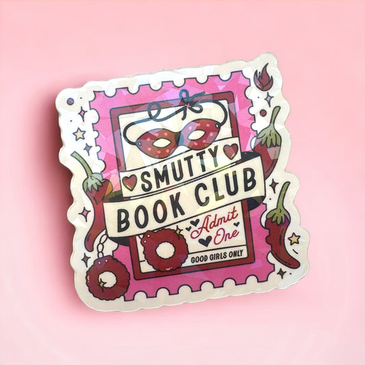 Vinyl Sticker - Smutty book club