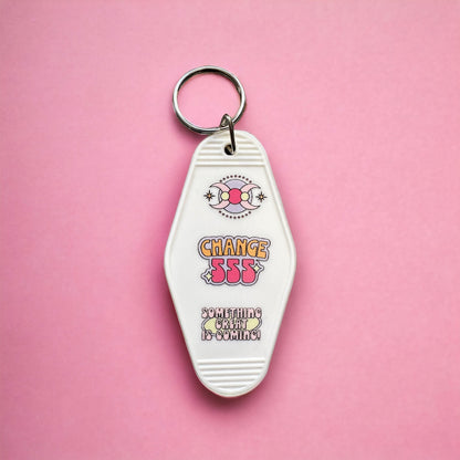 Angel Numbers Motel Keyring