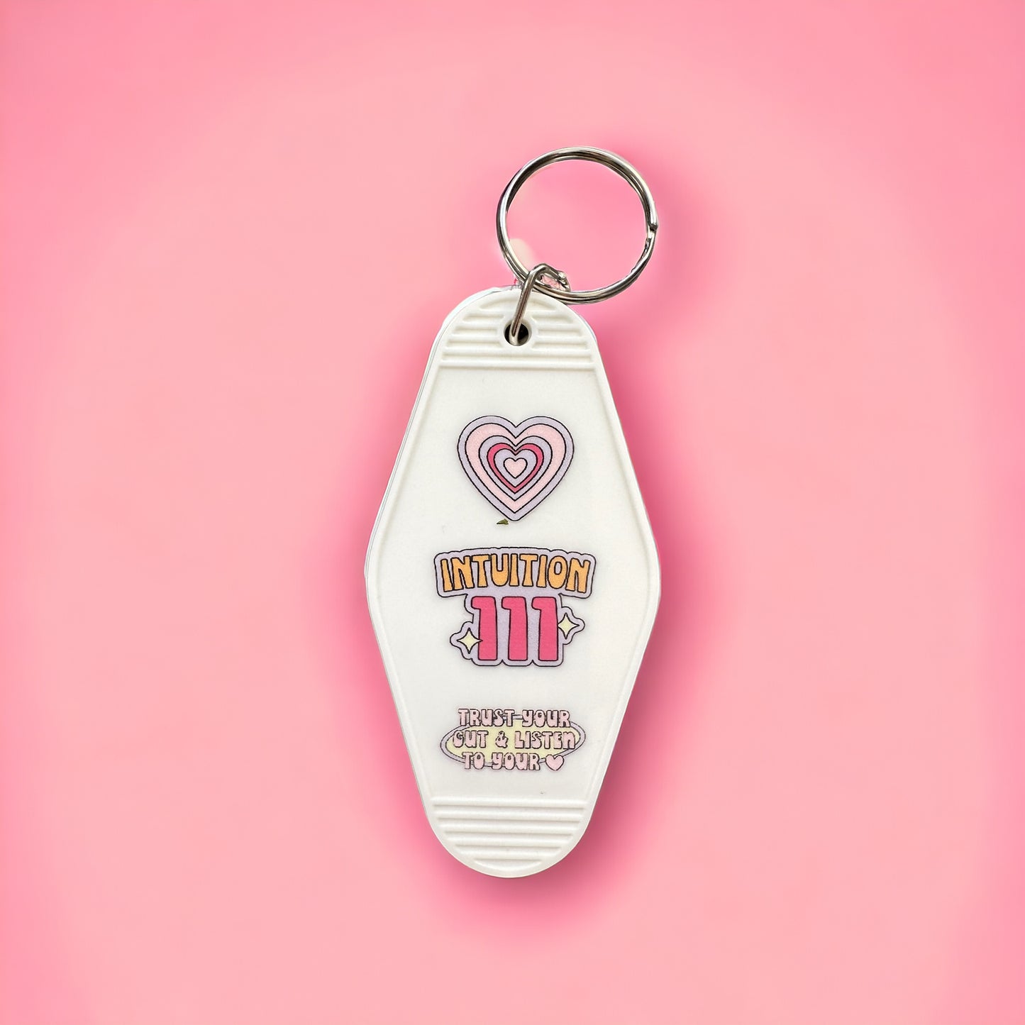 Angel Numbers Motel Keyring