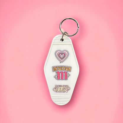 Angel Numbers Motel Keyring