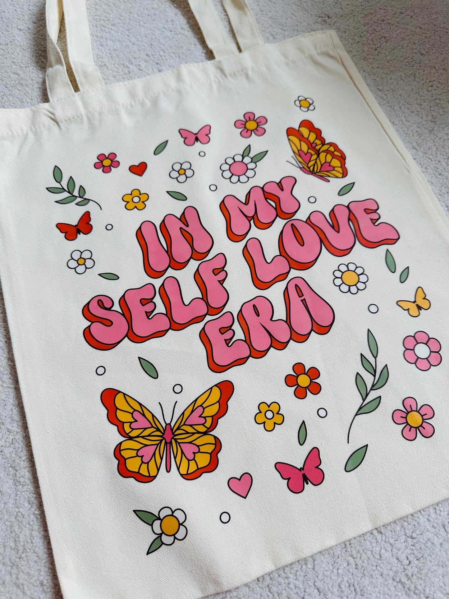 Self Love Era Shopper Tote Bag