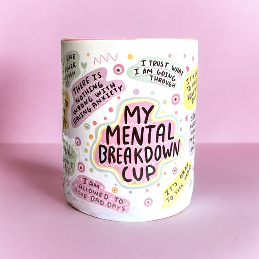 'My mental breakdown cup' Mug