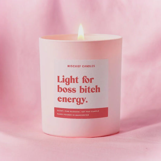 'Boss Bitch Energy' Candle