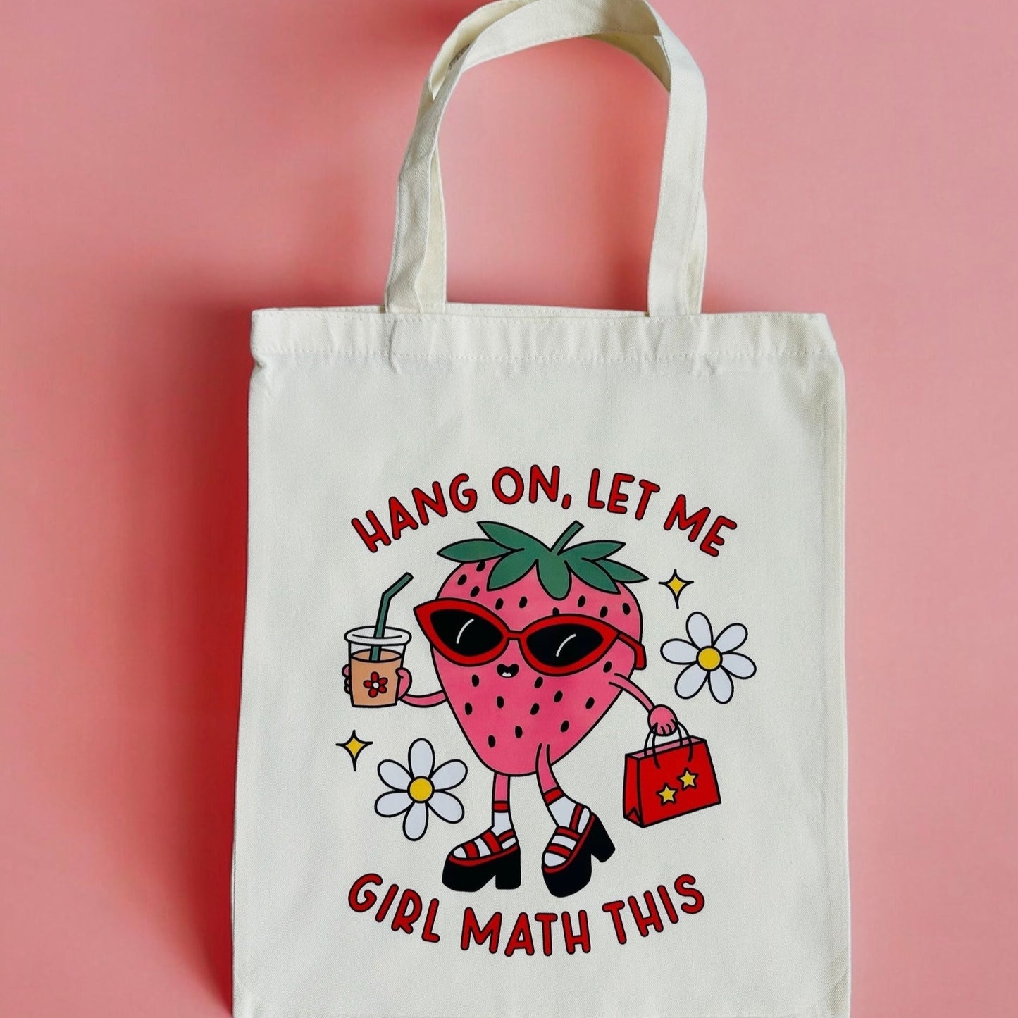 Girl Math Shopper Tote Bag