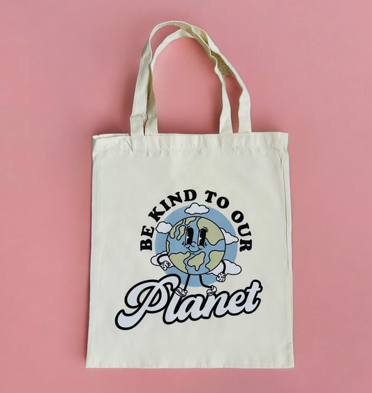 Be Kind To Our Planet Shopper Tote Bag