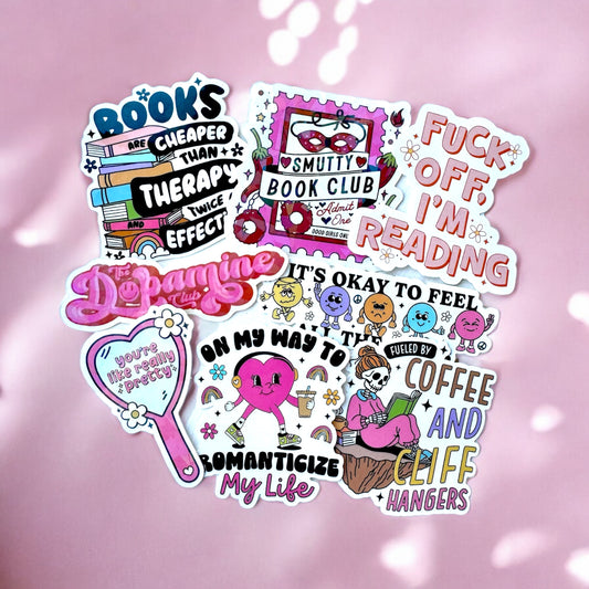 Bookish Vinyl Sticker Pack