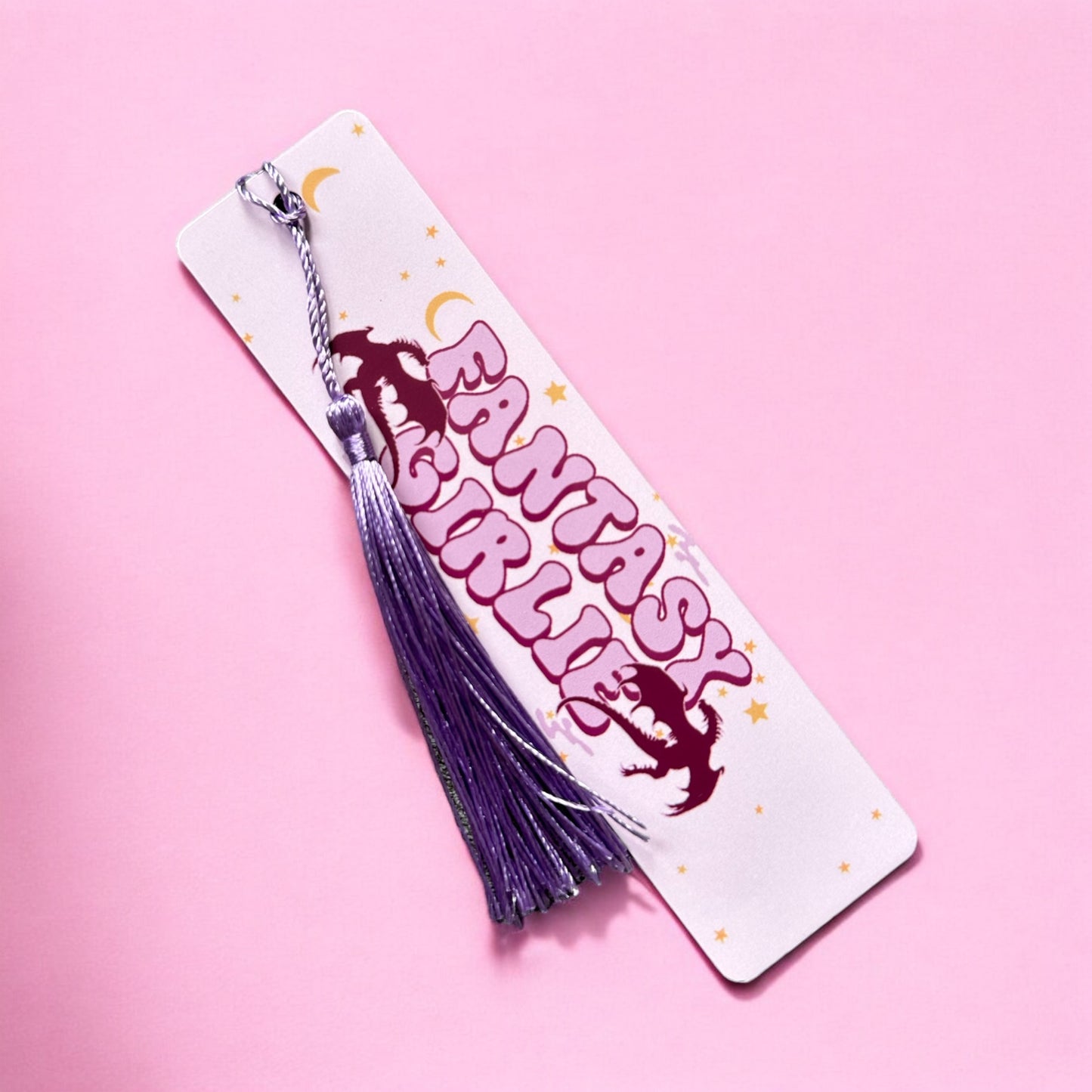 Fantasy Girlie Aluminium Metal Bookmark